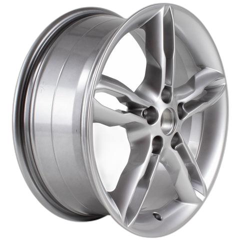 GENUINE FORD 2237361 C-MAX & FOCUS ALLOY WHEEL 17" 5 X 2-SPOKE DESIGN, LUSTER NICKLE