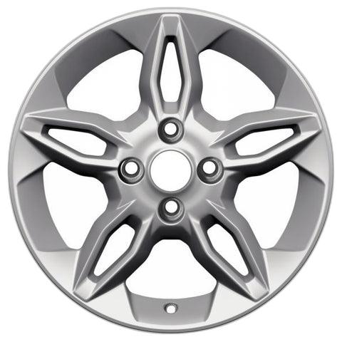 GENUINE FORD 2237410 B-MAX ALLOY WHEEL 16" 5 X 2-SPOKE DESIGN, SILVER