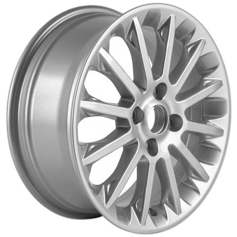 GENUINE FORD 2237412 FIESTA ALLOY WHEEL 16" 12-SPOKE VERVE DESIGN, SPARKLE SILVER