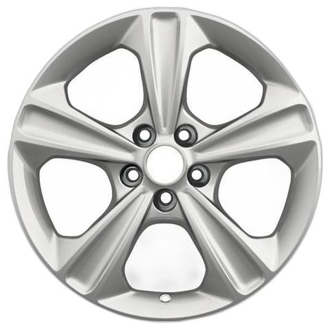 GENUINE FORD 2237483 x4 SET OF 4 KUGA ALLOY WHEEL 17" 5-SPOKE DESIGN, SILVER, 2012 - 2019