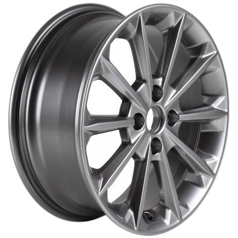 GENUINE FORD 2238246 FIESTA & FIESTAVAN ALLOY WHEEL 17" 10-SPOKE DESIGN, LUSTER NICKEL