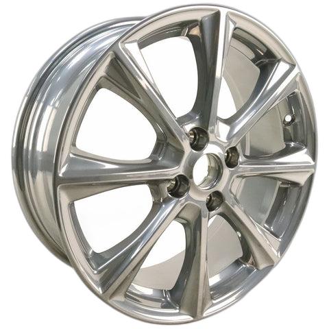 GENUINE FORD 2238248 FIESTA & FIESTAVAN ALLOY WHEEL 18" 8-SPOKE DESIGN, POLISHED