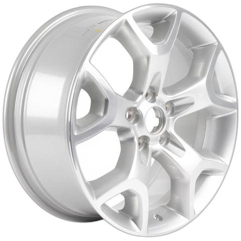 GENUINE FORD 2238256 KUGA ALLOY WHEEL 17" 5-SPOKE Y DESIGN, SILVER MACHINED