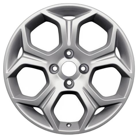 GENUINE FORD 2238282 x4 SET OF 4 B-MAX ALLOY WHEEL 17" 5-SPOKE Y DESIGN, SILVER 2012 -