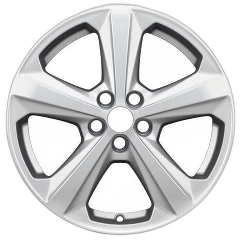 GENUINE FORD 2238331 x4 SET OF 4 S-MAX - GALAXY ALLOY WHEEL 17" 5-SPOKE DESIGN, SPARKLE SILVER 2015 - 2021