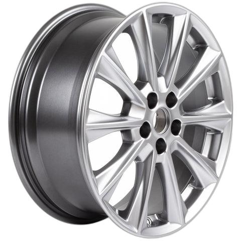 GENUINE FORD 2246309 KUGA ALLOY WHEEL 18" 10-SPOKE DESIGN, LUSTER NICKLE