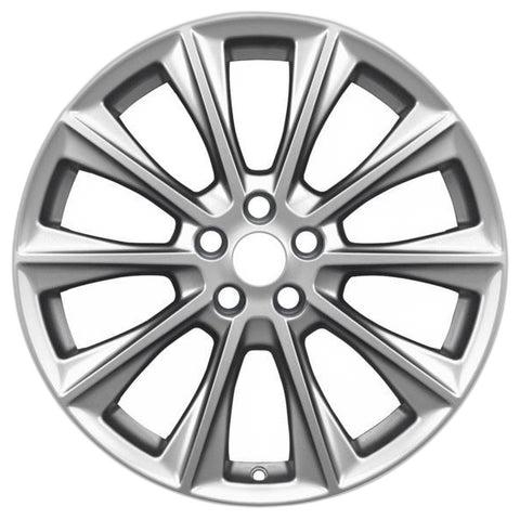GENUINE FORD 2246309 x4 SET OF 4 KUGA ALLOY WHEEL 18" 10-SPOKE DESIGN, LUSTER NICKLE 09/2016 - 11/2019