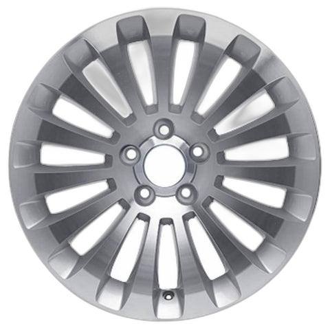 GENUINE FORD 2260835 x4 SET OF 4 MONDEO ALLOY WHEEL 17" 15-SPOKE DESIGN, SILVER MACHINED, 2007 - 2014