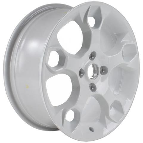 GENUINE FORD 2260864 FIESTA ALLOY WHEEL 17" 5-SPOKE Y DESIGN, FROZEN WHITE