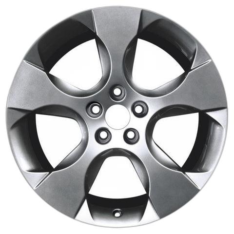 GENUINE FORD 2260876 x4 SET OF 4 GALAXY - S-MAX ALLOY WHEEL 18" 5-SPOKE DESIGN, MYSTIQUE SILVER, 2010 - 2015
