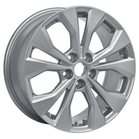 GENUINE FORD 2393236 x4 SET OF 4 PUMA ALLOY WHEEL 17" 5 X 2-SPOKE DESIGN, SPARKLE SILVER 10/2019 -