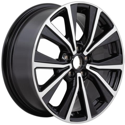 GENUINE FORD 2393240 PUMA ALLOY WHEEL 17" 5 X 2-SPOKE DESIGN, MAGNETIC/MACHINED