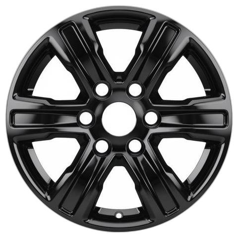 GENUINE FORD 2449174 x4 SET OF 4 RANGER ALLOY WHEEL 17" 6-SPOKE DESIGN, PANTHER BLACK 02/2019 -