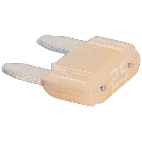 GENUINE FORD 4350806 CIRCUIT BREAKER 25 AMP 32 VOLT BLADE TYPE NATURAL MINIFUSE