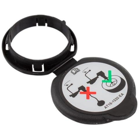 GENUINE FORD 5132250 TRANSIT CONNECT SPARE WHEEL CARRIER COVER BLACK 2002-2012