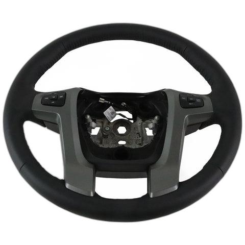 GENUINE FORD 5242480 RANGER LEATHER STEERING WHEEL WITH STEERING CONTROL TKE
