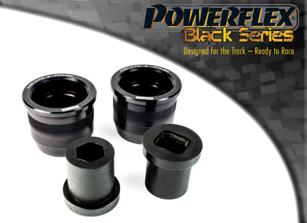 Powerflex PFF5-3603BLK Front Wishbone Rear Bush (E46 Hybrid, Aluminium Outer) 1 | ML Performance UK Car Parts