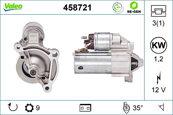 VALEO VAL458721 Starter