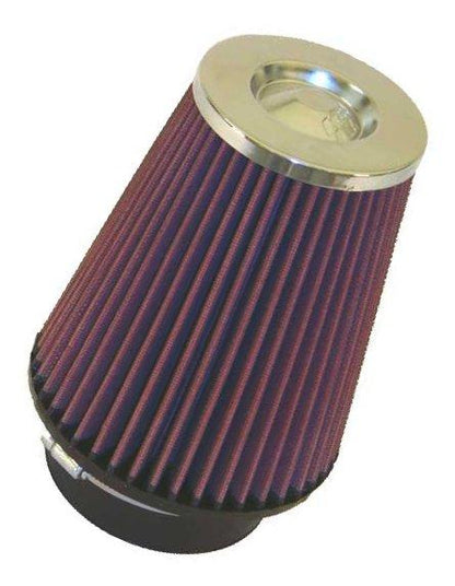 K&N Engineering K&N Filter Universal Rubber Filter-Rd Tapered 3in Flange ID x 6in Base OD x 5in Top OD x 5.563in H
