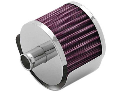 K&N Engineering K&N 1.25in Flange ID x 3in OD x 2.5 inch H Rubber Base Crankcase Vent Filter