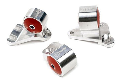 Innovative Mounts Innovative 90-91/92-93 Acura Integra GS-R Silver Aluminum Billet Mount Kit 85A Bushings (Cable)