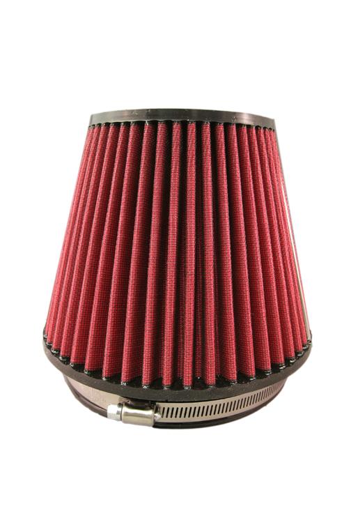 BLOX Racing Performance Filter Kit w/ 3.5inch Velocity Stack Black Filter and 3.5inch Silicone Hose