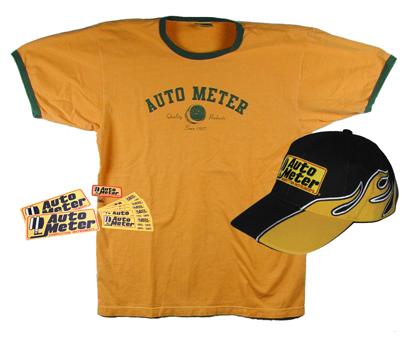 Autometer Black Competition Instruments T-Shirt - Large