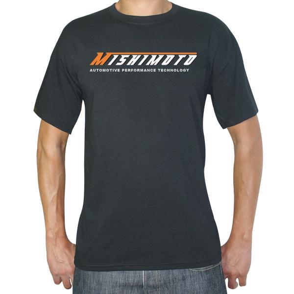 Mishimoto Mens Athletic Script Gray T-Shirt - X Large