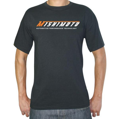 Mishimoto Mens Athletic Script Gray T-Shirt - X Large