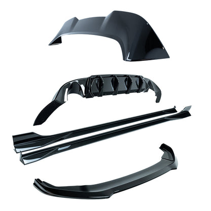 Zaero ZA-GMK7P-GTI-BK VW GOLF GTI MK7 GLOSS BLACK BODY KIT BY ZAERO (2013-2017)