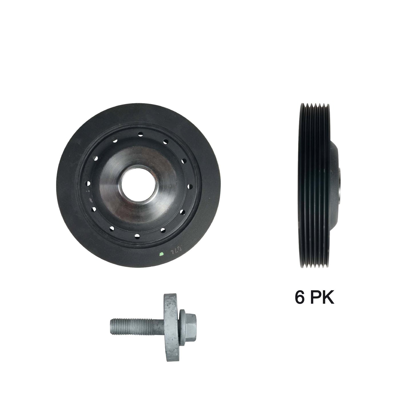 GATES GATTVD1113A Crankshaft Belt Pulley