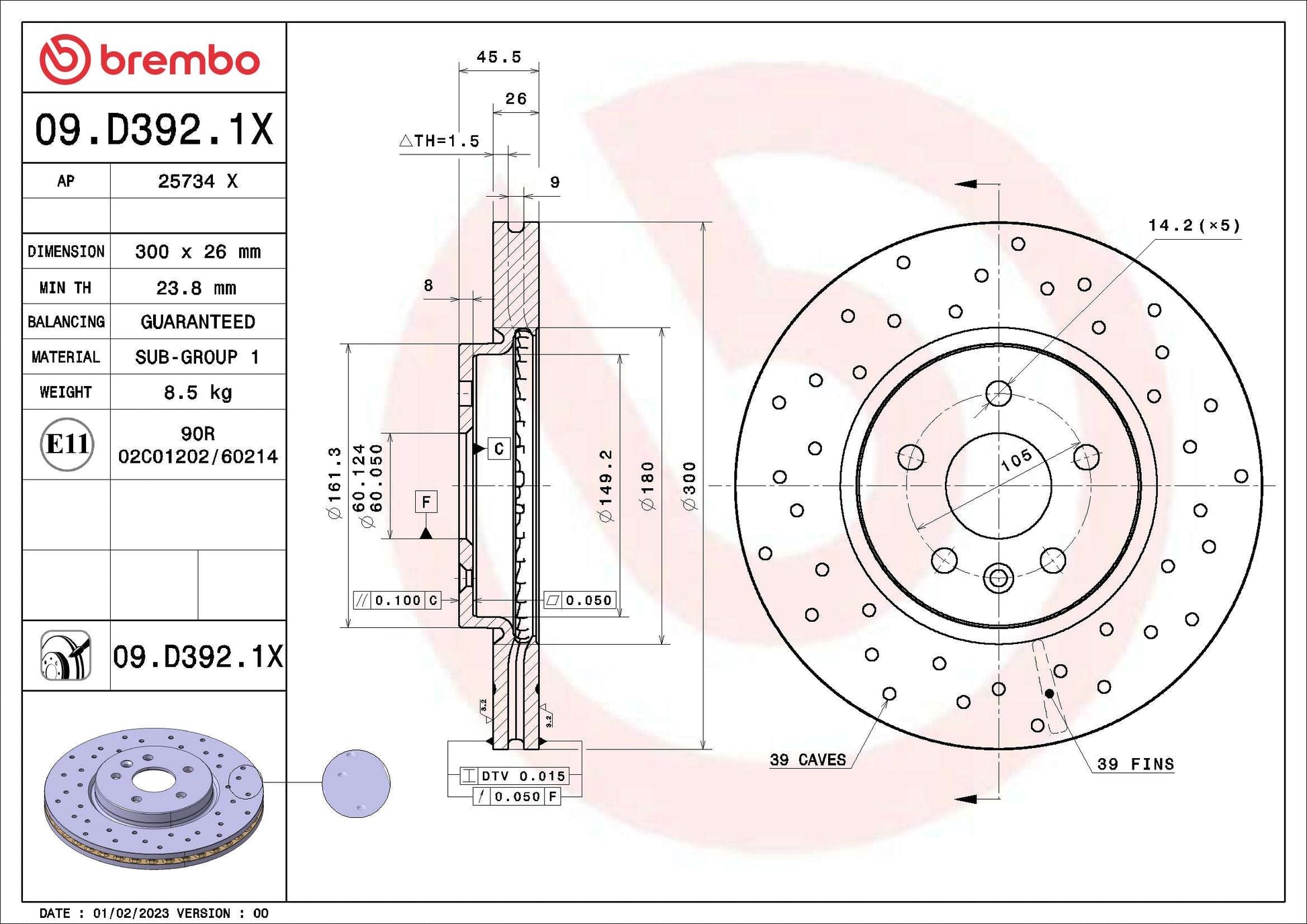 WABCO 6403179262 Disc Brake Caliper Repair Kit