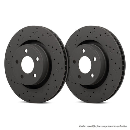 Hawk Performance HTC4713 Talon Slotted & Drilled Brake Discs Front