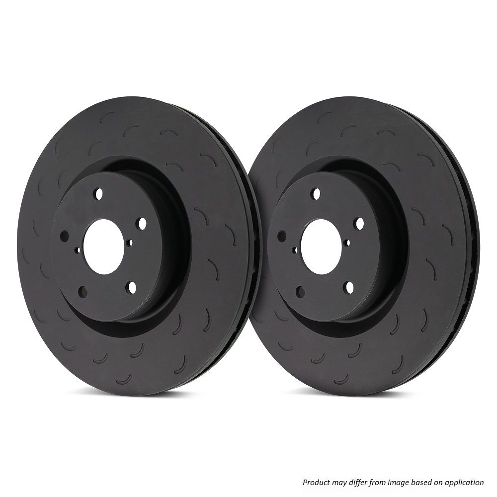 Hawk Performance HTS4782 Talon Slotted Brake Discs Front