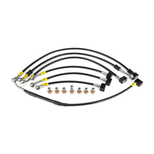 HEL Performance HBF9780 Flexible ABS Replacement Brake Lines Stainless Steel Braided | ML Performance Car Parts