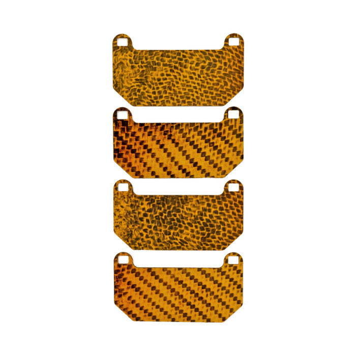 HEL Performance HCFS-2-026 Carbon Fibre Brake Pad Shims with Brembo Calipers | ML Performance Car Parts