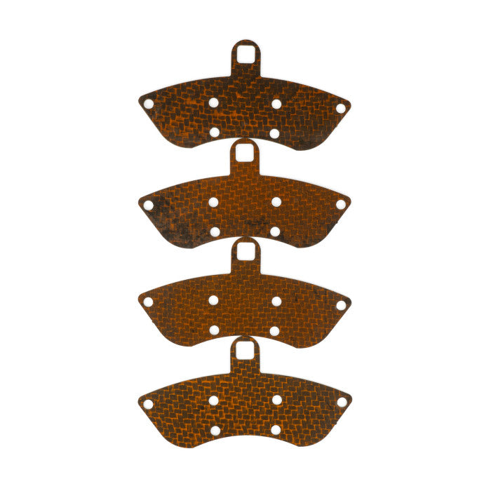 HEL Performance HCFS-7-014 Carbon Fibre Brake Pad Shims with Brembo Calipers
