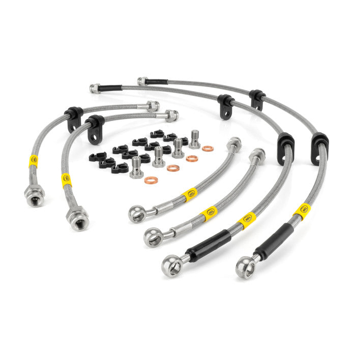 HEL Performance BMW-6-367 Brake Lines Stainless Steel Braided