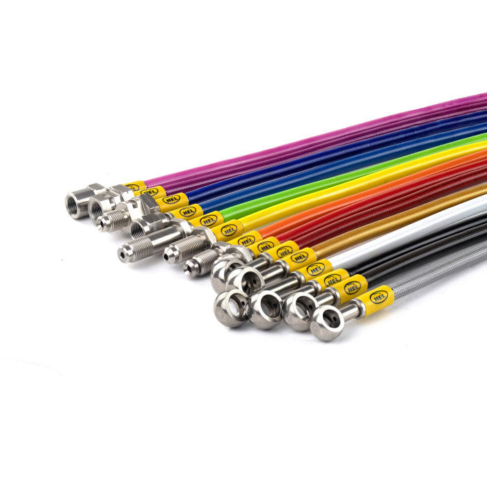 HEL Performance HBC7976 Flexible Clutch Line Stainless Steel Braided