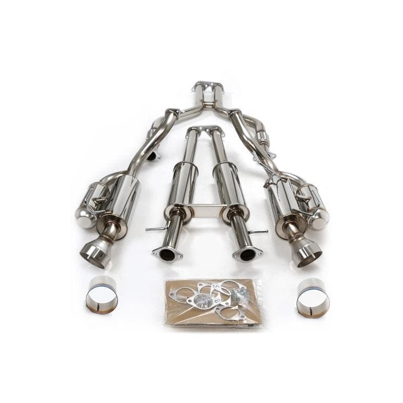 HKS 32009-BN003 Hi-Power Full Dual Cat-Back - Infiniti G37 Coupe / Q60 RWD 2008-2015