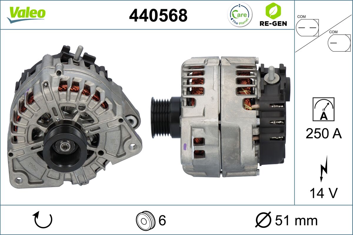 VALEO VAL440568 Alternator