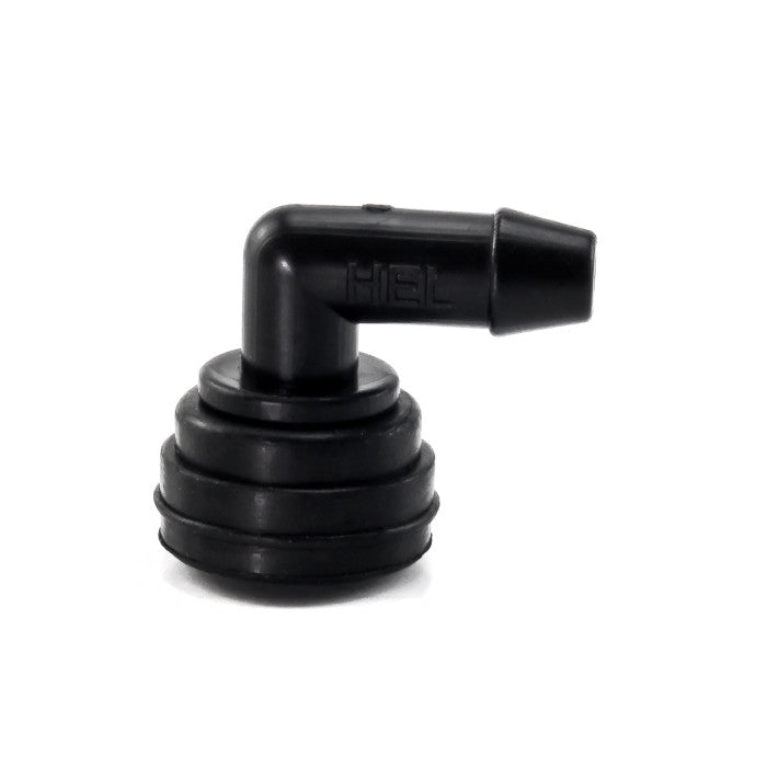 HEL Performance HMC-RES-SPIGOT90 Master Cylinder Reservoir 90 Degree Seal and Spigot