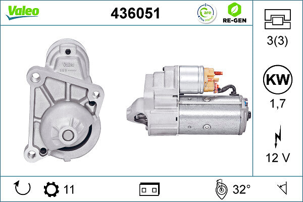 VALEO VAL436051 Starter