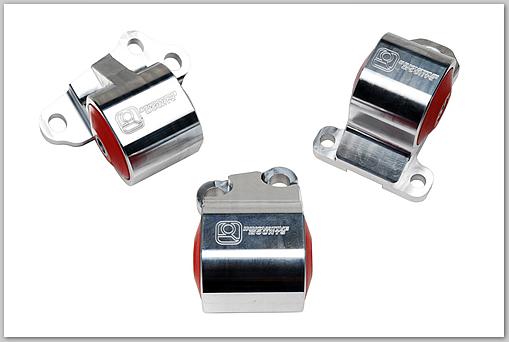 Innovative Mounts Innovative 92-95 Civic B/D Series Silver Aluminum Mounts 75A Bushings (2 Bolt)