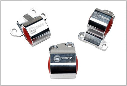 Innovative Mounts Innovative 92-95 Civic B/D Series Silver Aluminum Mounts 75A Bushings (2 Bolt)