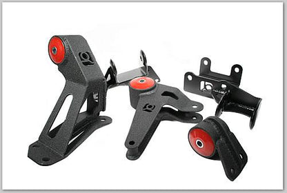 Innovative Mounts Innovative 94-01 Integra K-Series Black Steel Mounts 75A Bushings (Not K24 Trans)