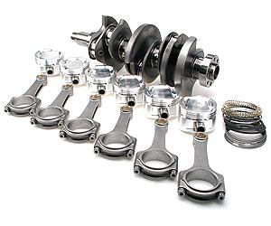 Brian Crower Nissan VQ35DE Stroker Kit - 86.4mm Stroke Billet Crank bRODS w/ARP2000 (5.675 inch) C