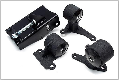 Innovative Mounts Innovative 94-01 Integra H-Series Black Steel Mounts 85A Bushings