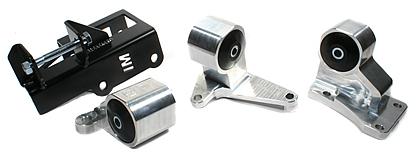 Innovative Mounts Innovative 92-95 Civic H-Series Silver Aluminum Mounts 85A Bushings