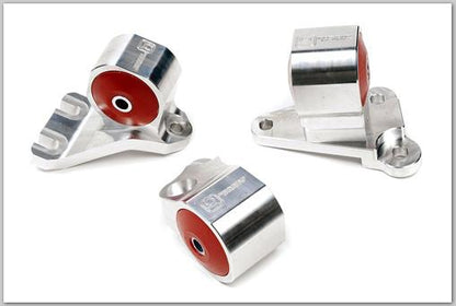 Innovative Mounts Innovative 90-91/92-93 Acura Integra GS-R Silver Aluminum Billet Mount Kit 85A Bushings (Cable)